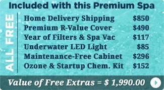 Premium Hot Tubs Free Items