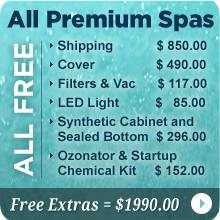 Premium Hot Tubs Free Items