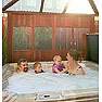 Hot Tub Inside Gazebo