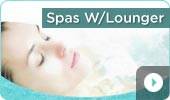 Buy Hot Tubs Spas with Lounger Seat on sale